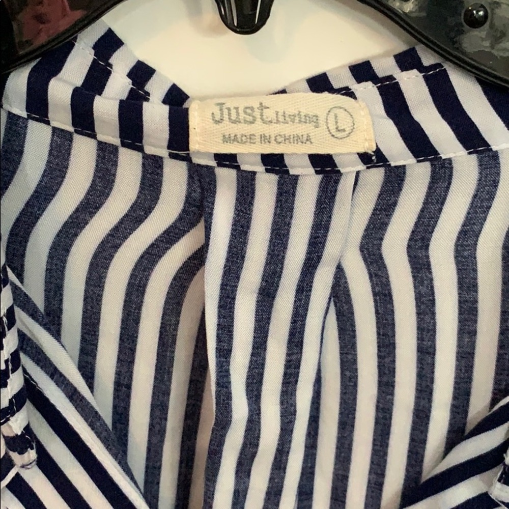 Oversized boyfriend button up - Picture 3 of 6